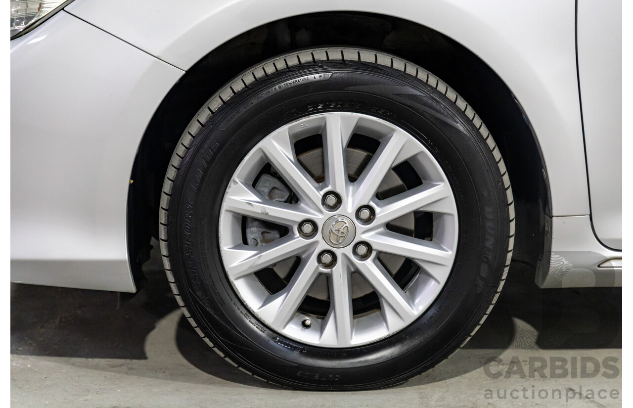 6/2014 Toyota Aurion AT-X GSV50R 4d Sedan Silver Pearl V6 3.5L