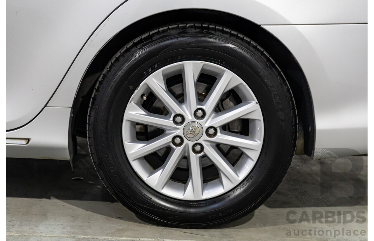 6/2014 Toyota Aurion AT-X GSV50R 4d Sedan Silver Pearl V6 3.5L