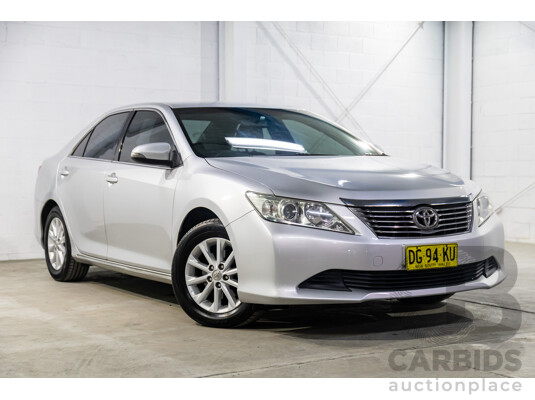 6/2014 Toyota Aurion AT-X GSV50R 4d Sedan Silver Pearl V6 3.5L