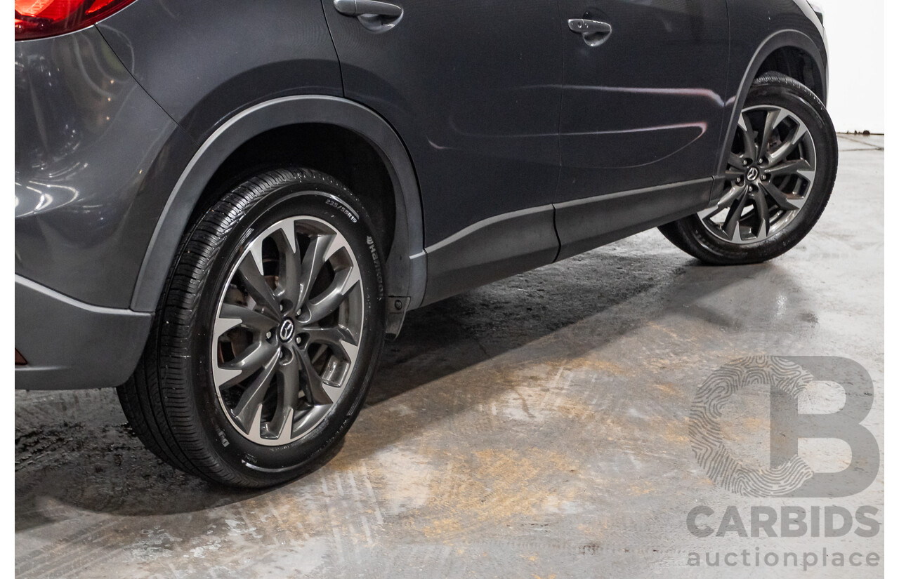 11/2015 Mazda Cx-5 Akera (AWD) MY15 4d Wagon Meteor Grey 2.2L