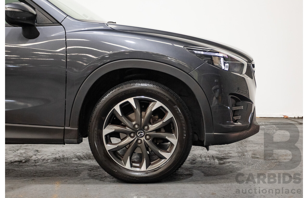 11/2015 Mazda Cx-5 Akera (AWD) MY15 4d Wagon Meteor Grey 2.2L
