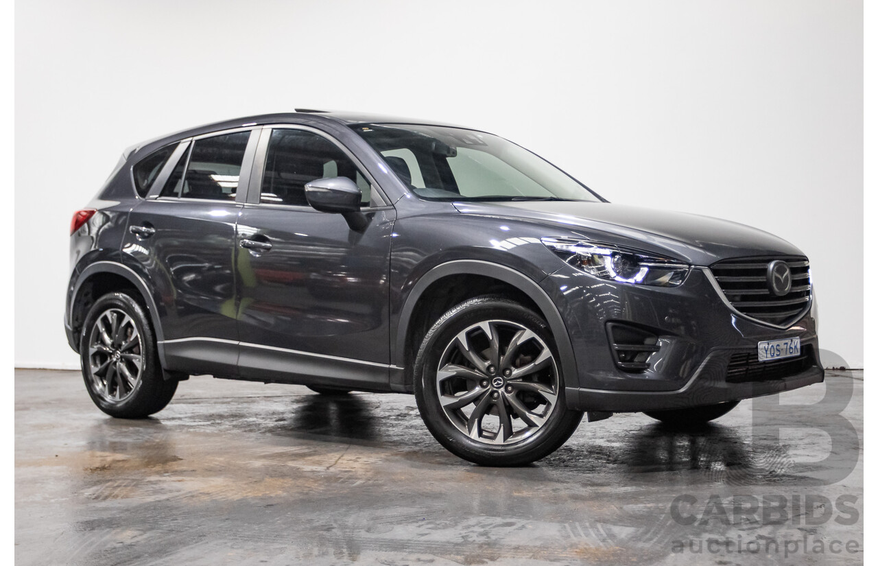 11/2015 Mazda Cx-5 Akera (AWD) MY15 4d Wagon Meteor Grey 2.2L