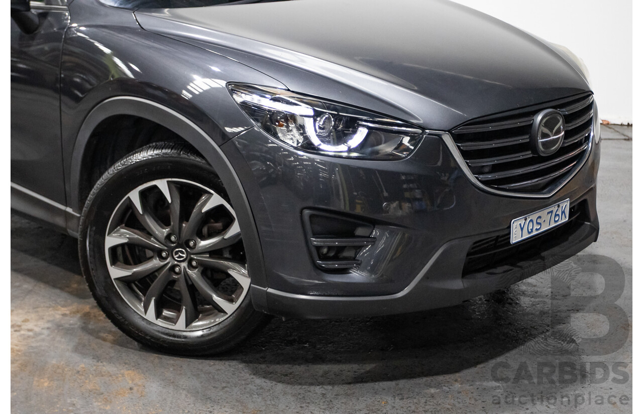 11/2015 Mazda Cx-5 Akera (AWD) MY15 4d Wagon Meteor Grey 2.2L