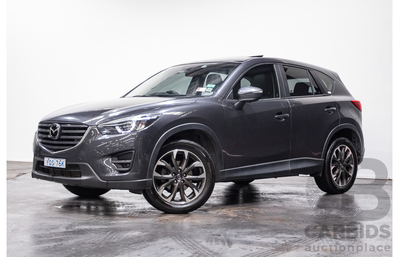 11/2015 Mazda Cx-5 Akera (AWD) MY15 4d Wagon Meteor Grey 2.2L