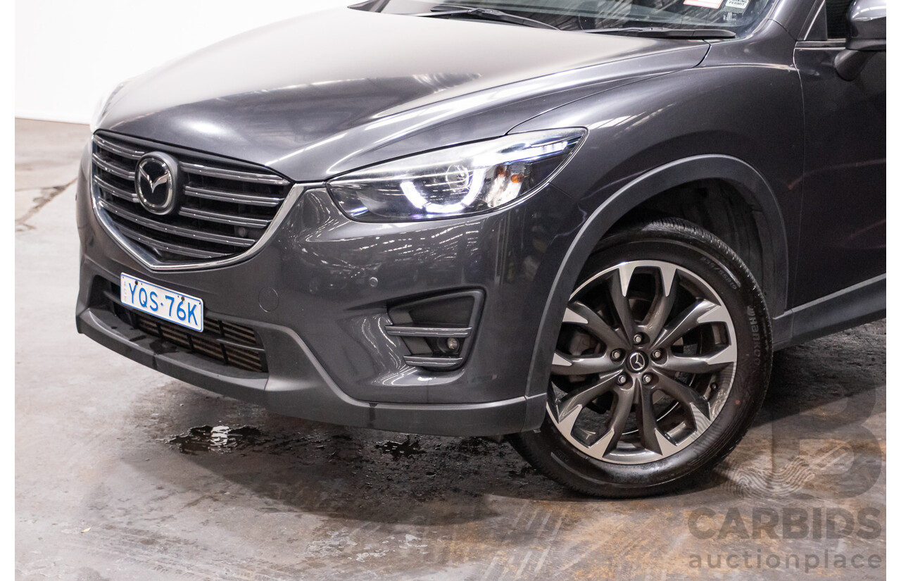 11/2015 Mazda Cx-5 Akera (AWD) MY15 4d Wagon Meteor Grey 2.2L