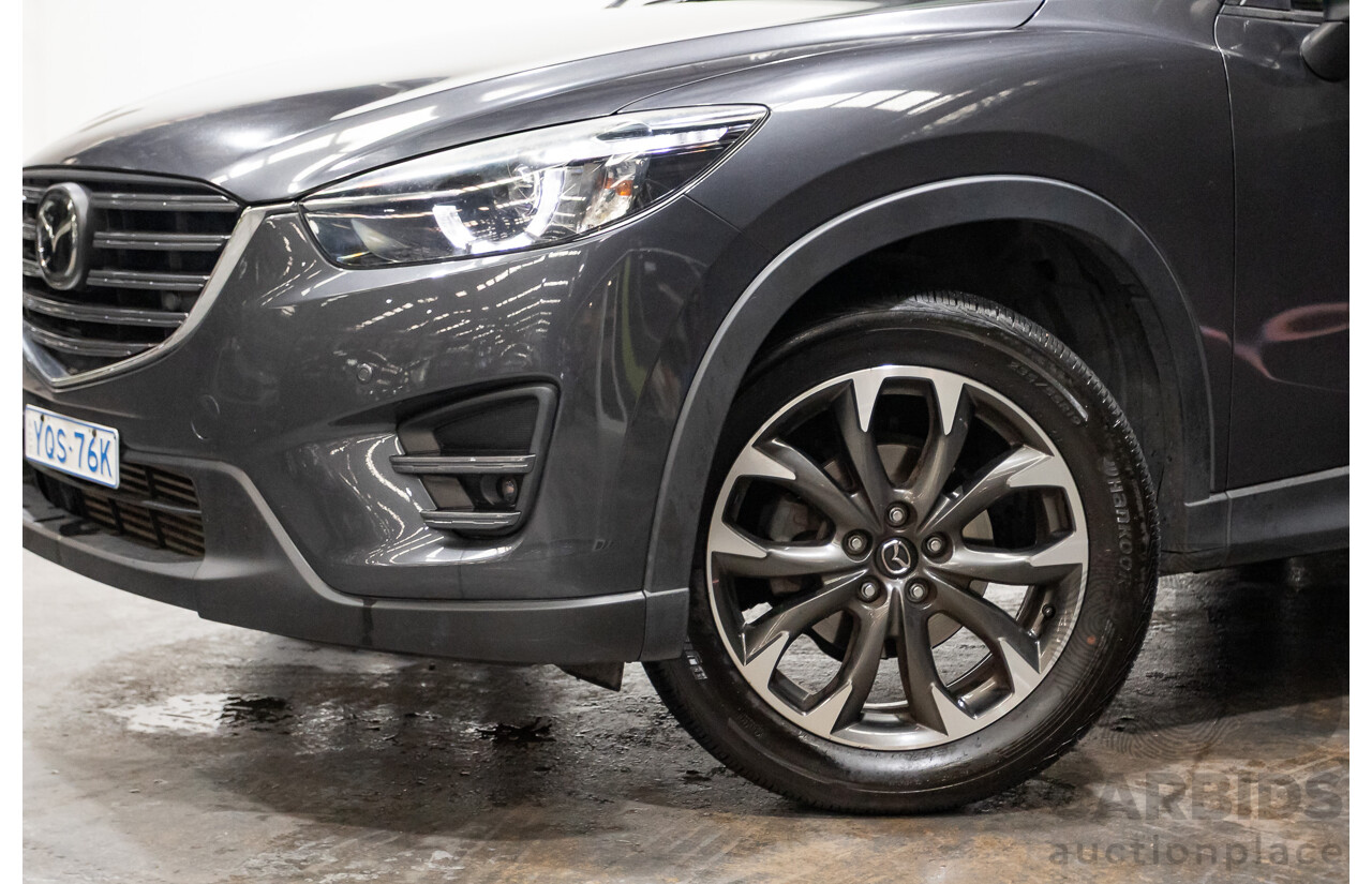 11/2015 Mazda Cx-5 Akera (AWD) MY15 4d Wagon Meteor Grey 2.2L