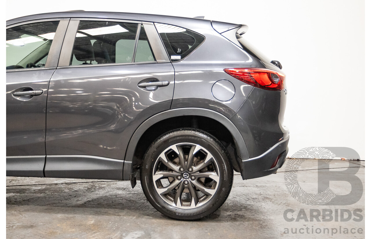 11/2015 Mazda Cx-5 Akera (AWD) MY15 4d Wagon Meteor Grey 2.2L