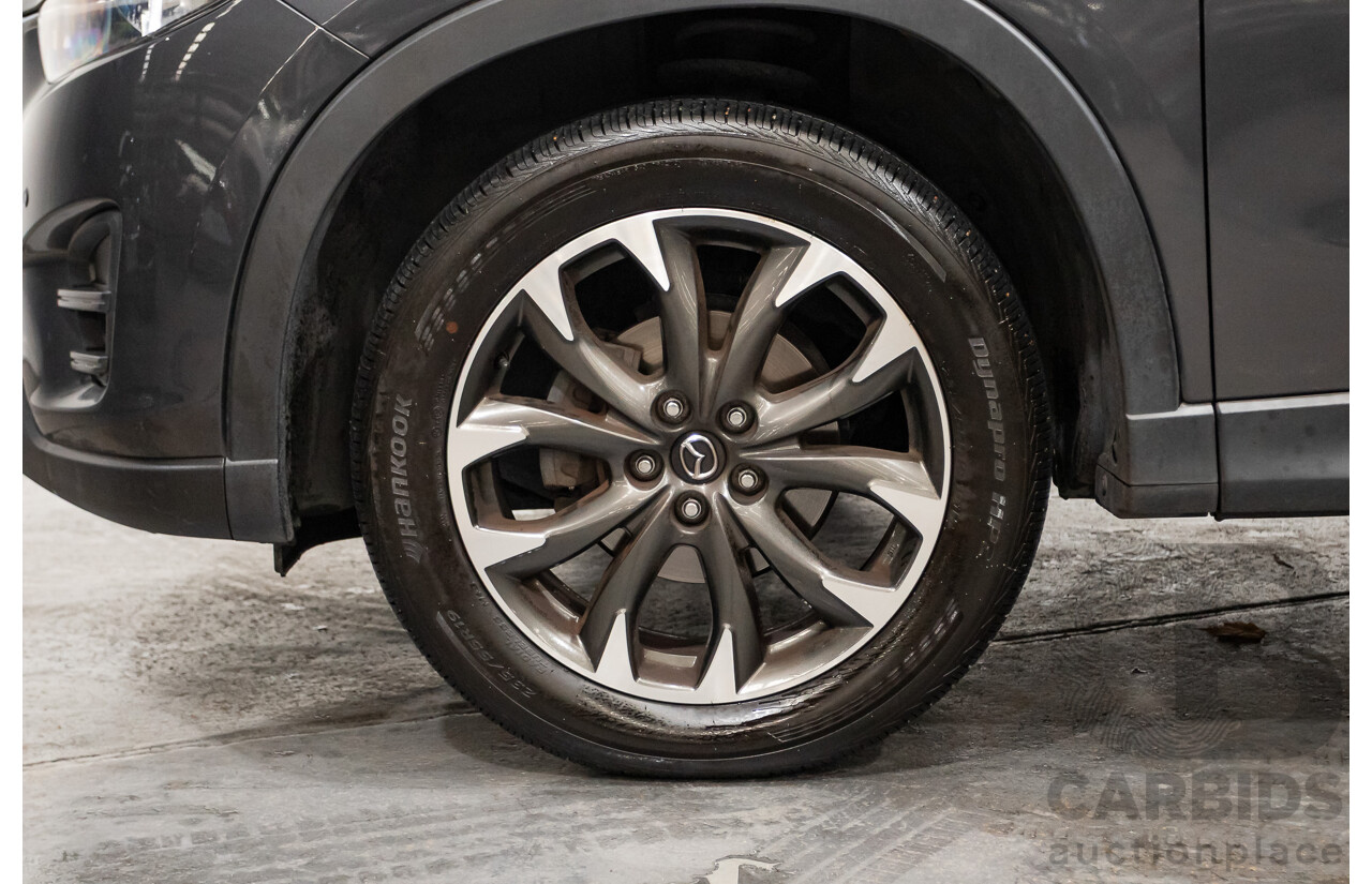 11/2015 Mazda Cx-5 Akera (AWD) MY15 4d Wagon Meteor Grey 2.2L