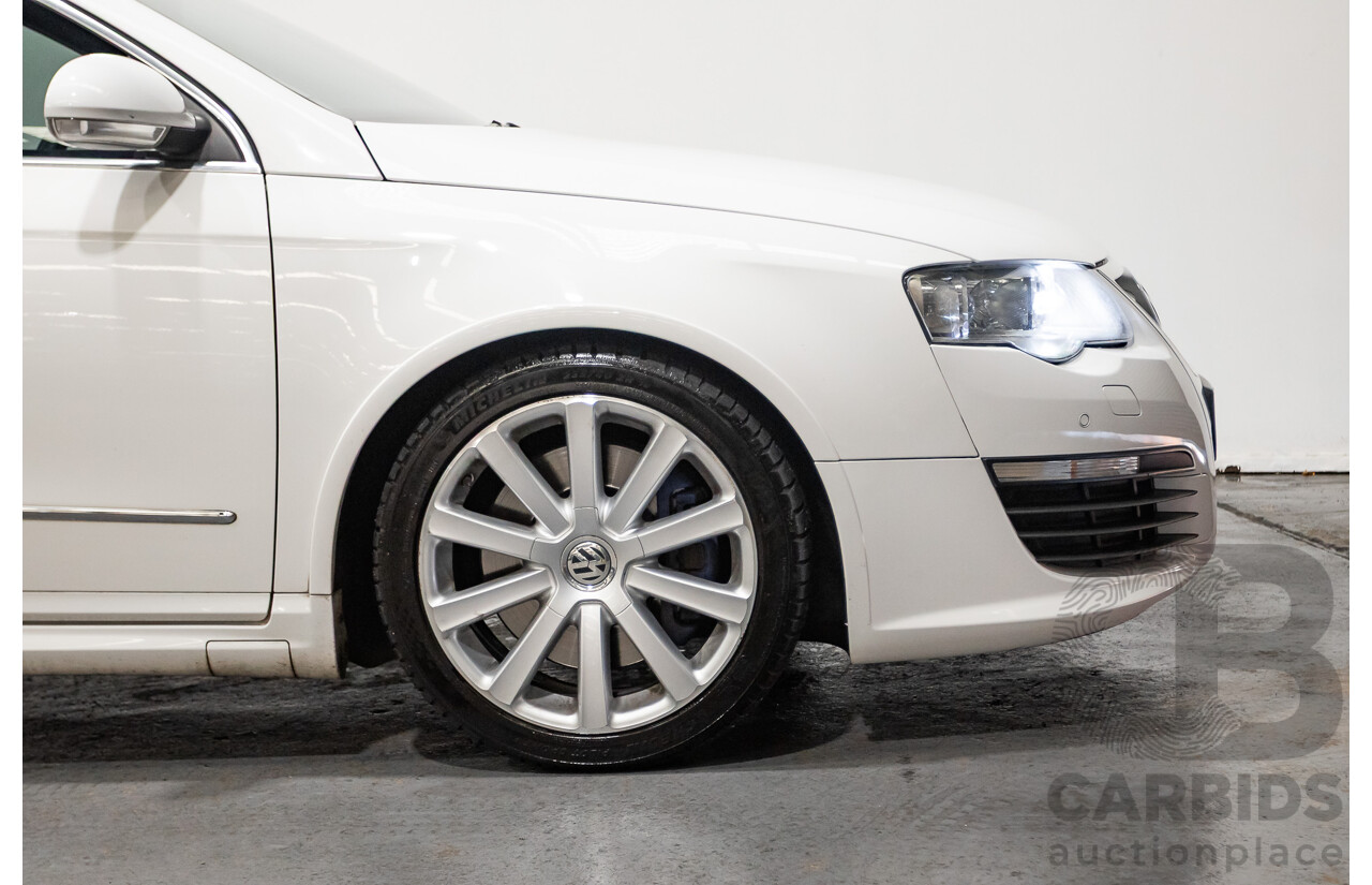 10/2009 Volkswagen Passat R36 (AWD) 3C MY09 UPGRADE 4d Wagon Candy White 3.6L