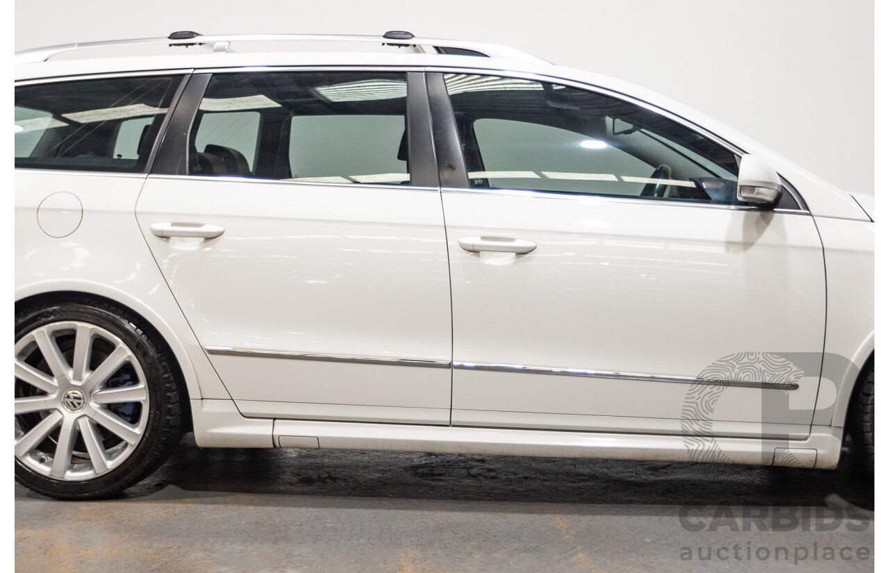 10/2009 Volkswagen Passat R36 (AWD) 3C MY09 UPGRADE 4d Wagon Candy White 3.6L