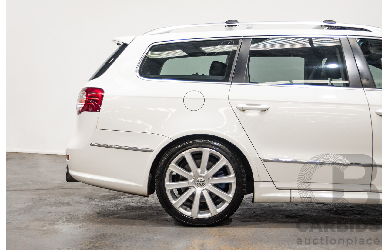 10/2009 Volkswagen Passat R36 (AWD) 3C MY09 UPGRADE 4d Wagon Candy White 3.6L