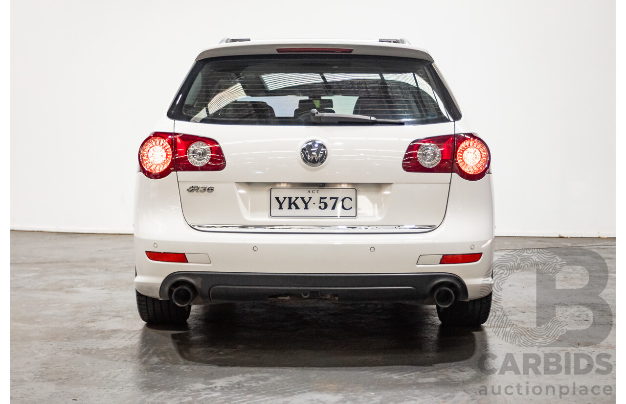 10/2009 Volkswagen Passat R36 (AWD) 3C MY09 UPGRADE 4d Wagon Candy White 3.6L