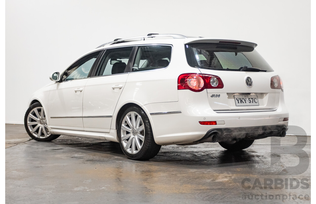 10/2009 Volkswagen Passat R36 (AWD) 3C MY09 UPGRADE 4d Wagon Candy White 3.6L
