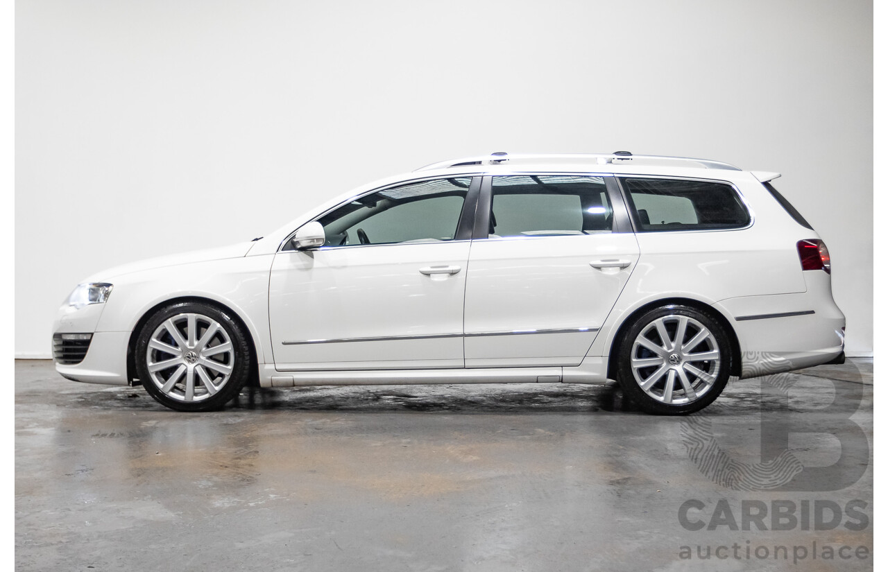 10/2009 Volkswagen Passat R36 (AWD) 3C MY09 UPGRADE 4d Wagon Candy White 3.6L