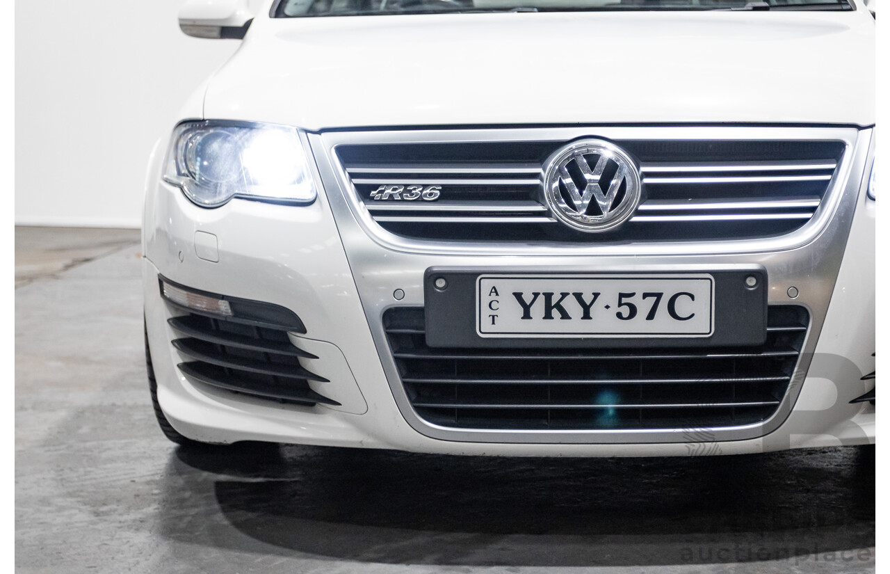 10/2009 Volkswagen Passat R36 (AWD) 3C MY09 UPGRADE 4d Wagon Candy White 3.6L