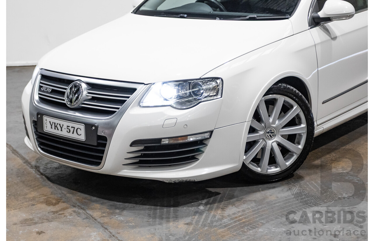 10/2009 Volkswagen Passat R36 (AWD) 3C MY09 UPGRADE 4d Wagon Candy White 3.6L