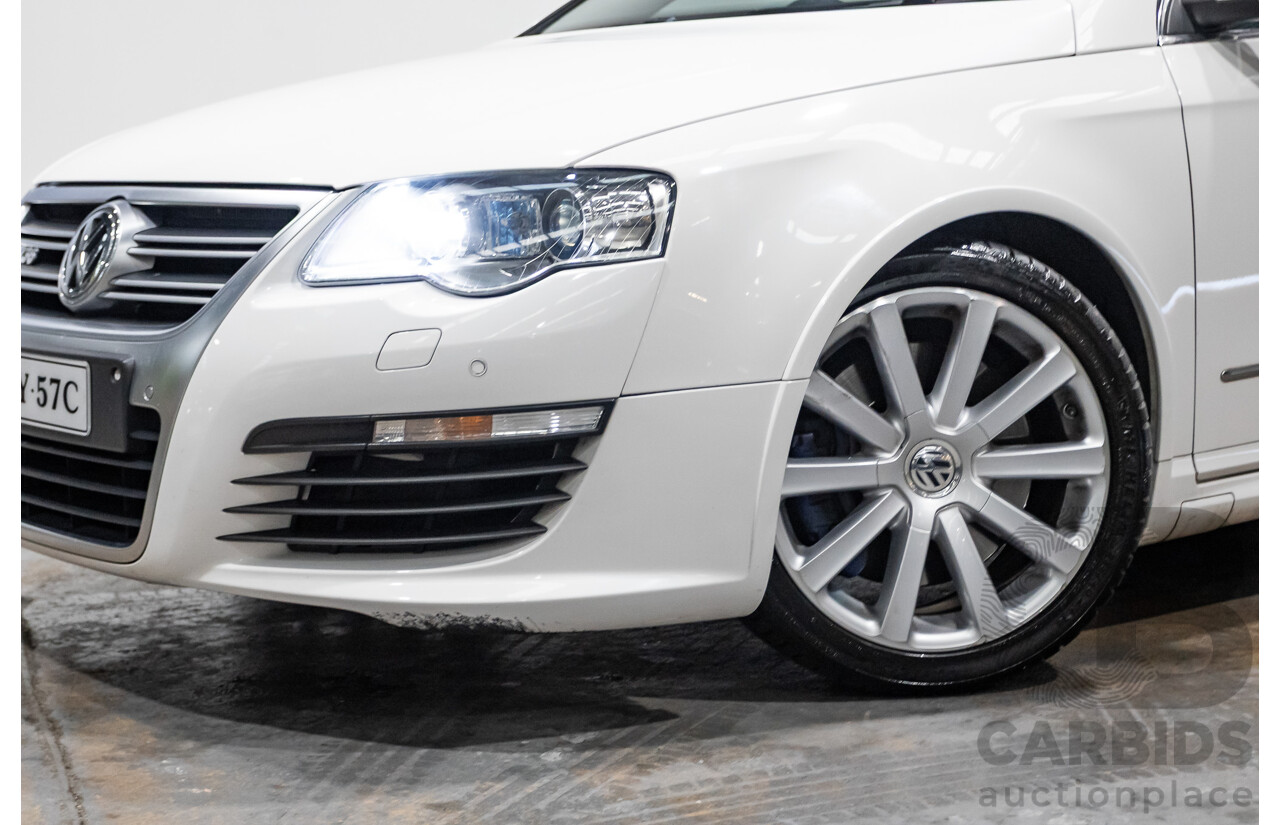 10/2009 Volkswagen Passat R36 (AWD) 3C MY09 UPGRADE 4d Wagon Candy White 3.6L