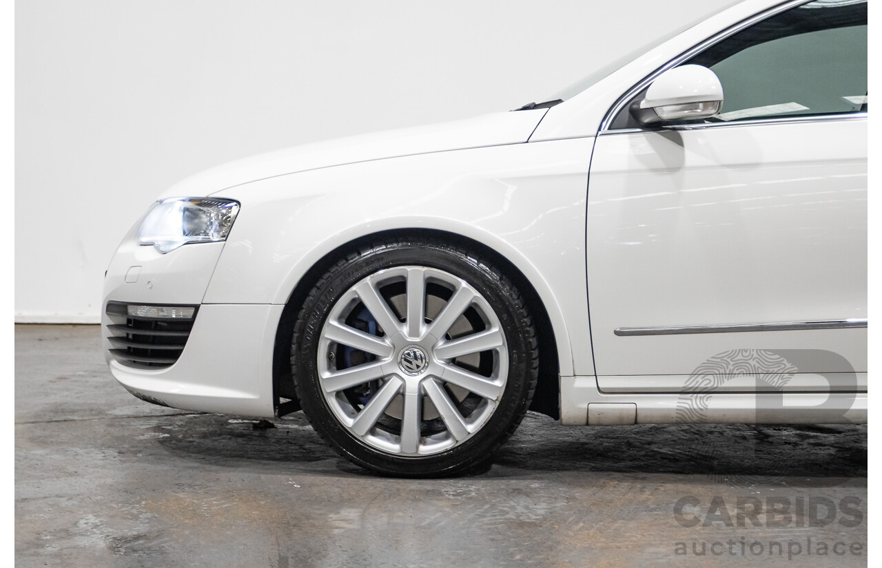 10/2009 Volkswagen Passat R36 (AWD) 3C MY09 UPGRADE 4d Wagon Candy White 3.6L