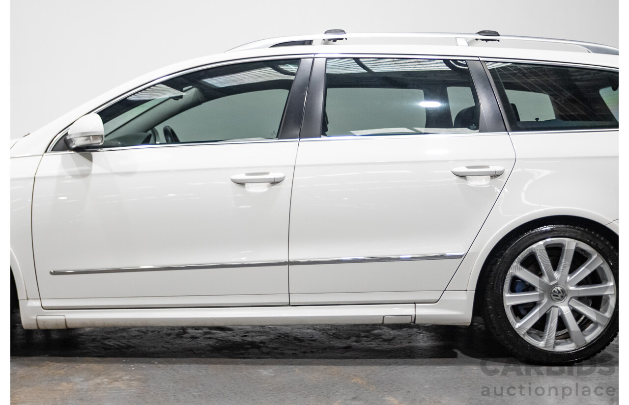10/2009 Volkswagen Passat R36 (AWD) 3C MY09 UPGRADE 4d Wagon Candy White 3.6L