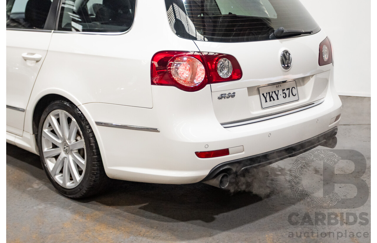 10/2009 Volkswagen Passat R36 (AWD) 3C MY09 UPGRADE 4d Wagon Candy White 3.6L