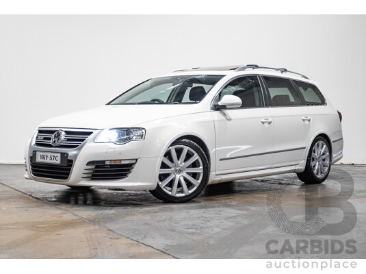 10/2009 Volkswagen Passat R36 (AWD) 3C MY09 UPGRADE 4d Wagon Candy White 3.6L