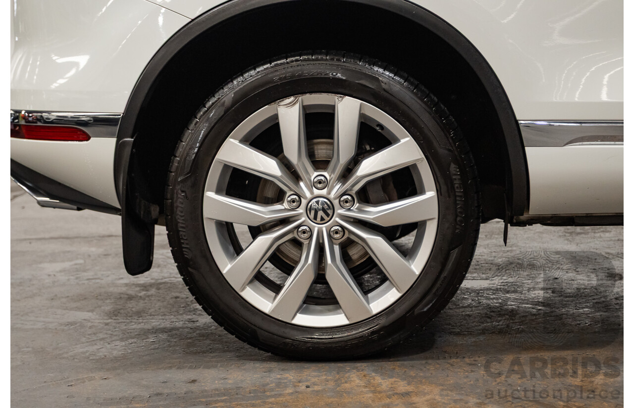 4/2015 Volkswagen Touareg V6 TDI (AWD) 7P MY15 4d Wagon Pure White Tubro Diesel 3.0L