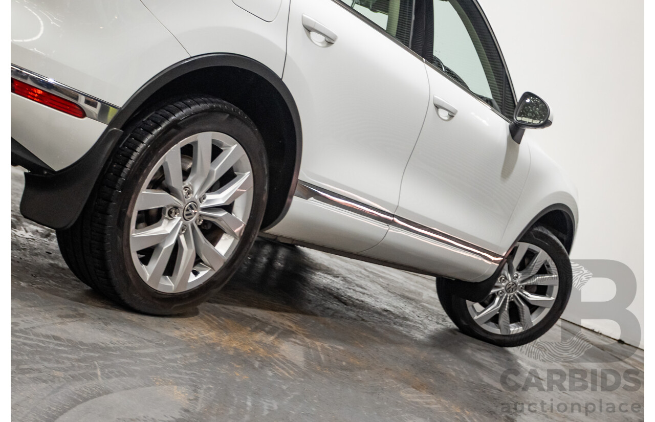4/2015 Volkswagen Touareg V6 TDI (AWD) 7P MY15 4d Wagon Pure White Tubro Diesel 3.0L