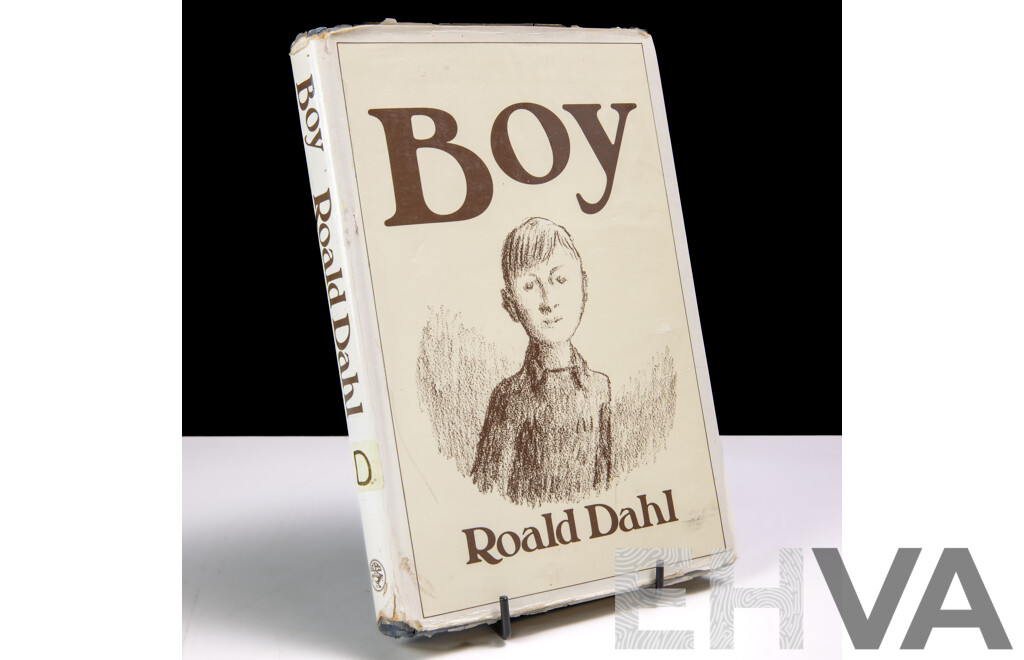 First Edition, Roald Dahl, Boy, Jonathon Cape, 1984, Hardcover with Dust Jacket