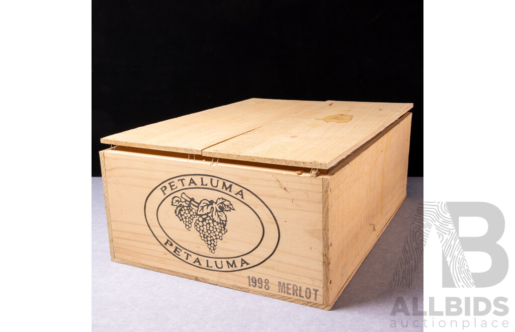 Case of 12 Petaluma Coonawarra Merlot Vintage 1998
