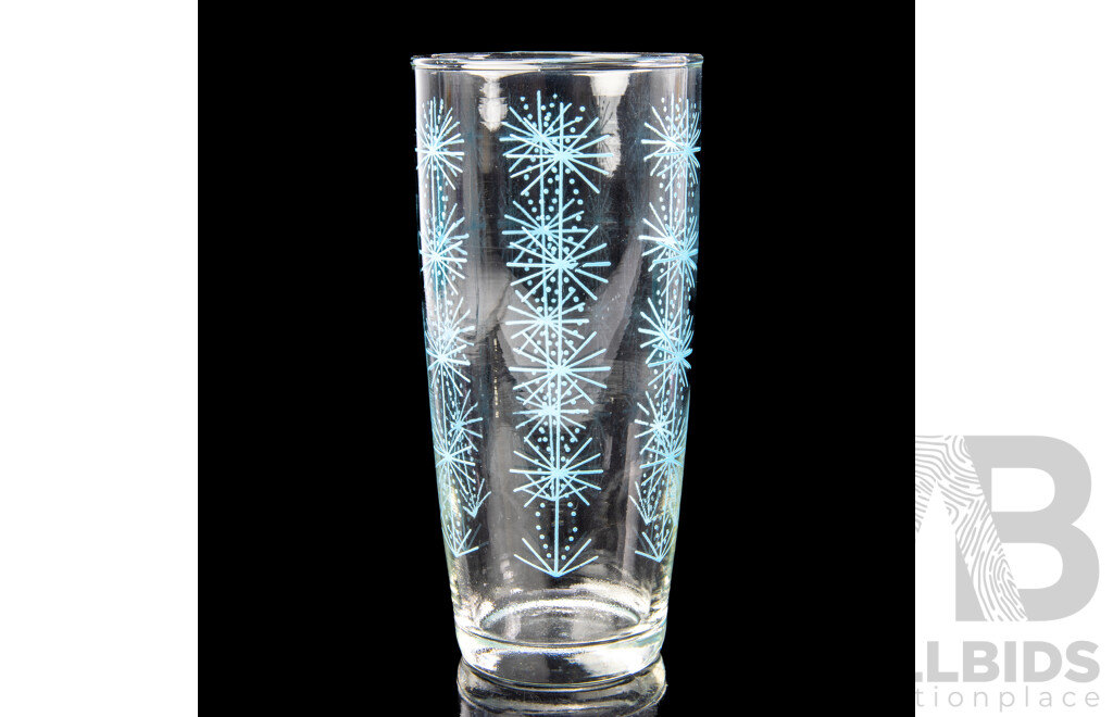 Collection Mid Century Stemware Including Set Four Tumblers, Set Six Coupes and More