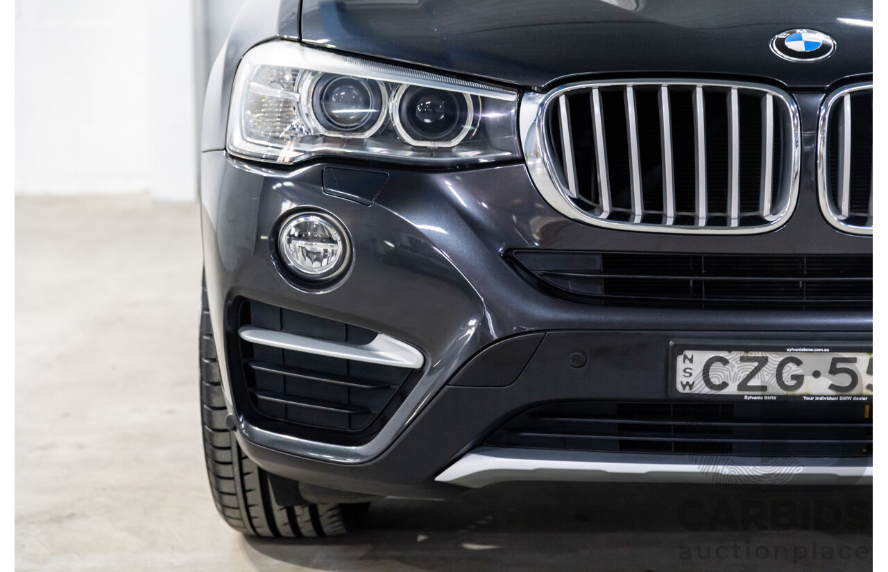 6/2015 BMW X4 XDrive 20d (AWD) F26 MY15 5d Coupe Sophisto Grey Metallic Turbo Diesel 2.0L