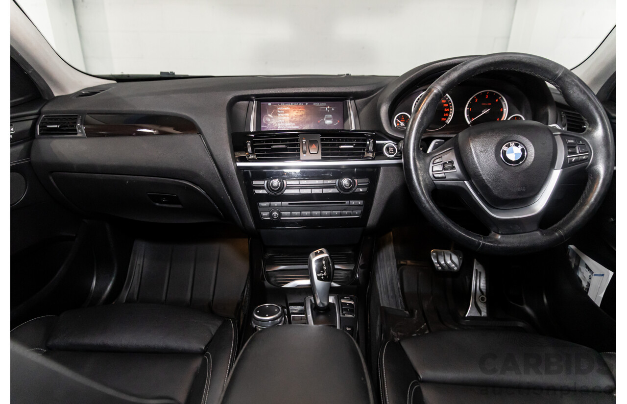 6/2015 BMW X4 XDrive 20d (AWD) F26 MY15 5d Coupe Sophisto Grey Metallic Turbo Diesel 2.0L