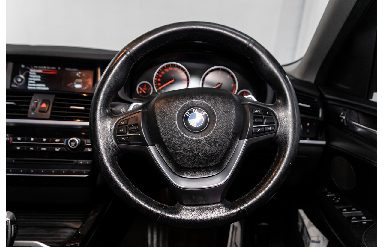 6/2015 BMW X4 XDrive 20d (AWD) F26 MY15 5d Coupe Sophisto Grey Metallic Turbo Diesel 2.0L