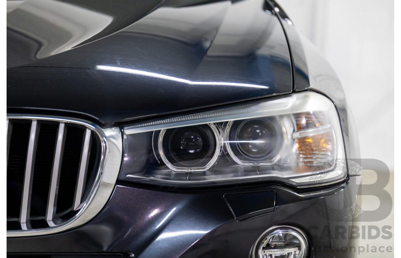 6/2015 BMW X4 XDrive 20d (AWD) F26 MY15 5d Coupe Sophisto Grey Metallic Turbo Diesel 2.0L