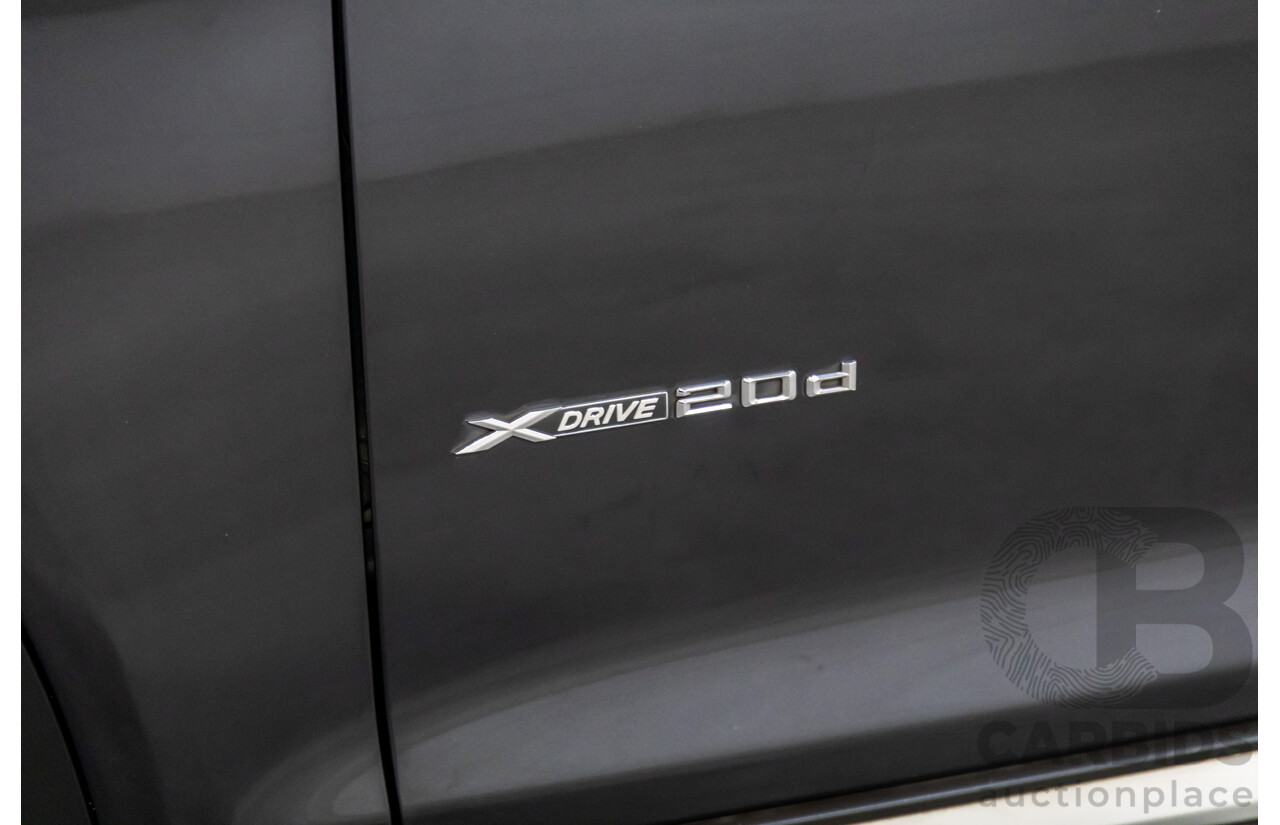 6/2015 BMW X4 XDrive 20d (AWD) F26 MY15 5d Coupe Sophisto Grey Metallic Turbo Diesel 2.0L