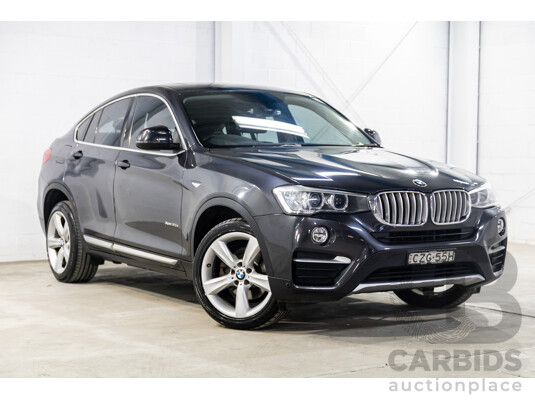 6/2015 BMW X4 XDrive 20d (AWD) F26 MY15 5d Coupe Sophisto Grey Metallic Turbo Diesel 2.0L
