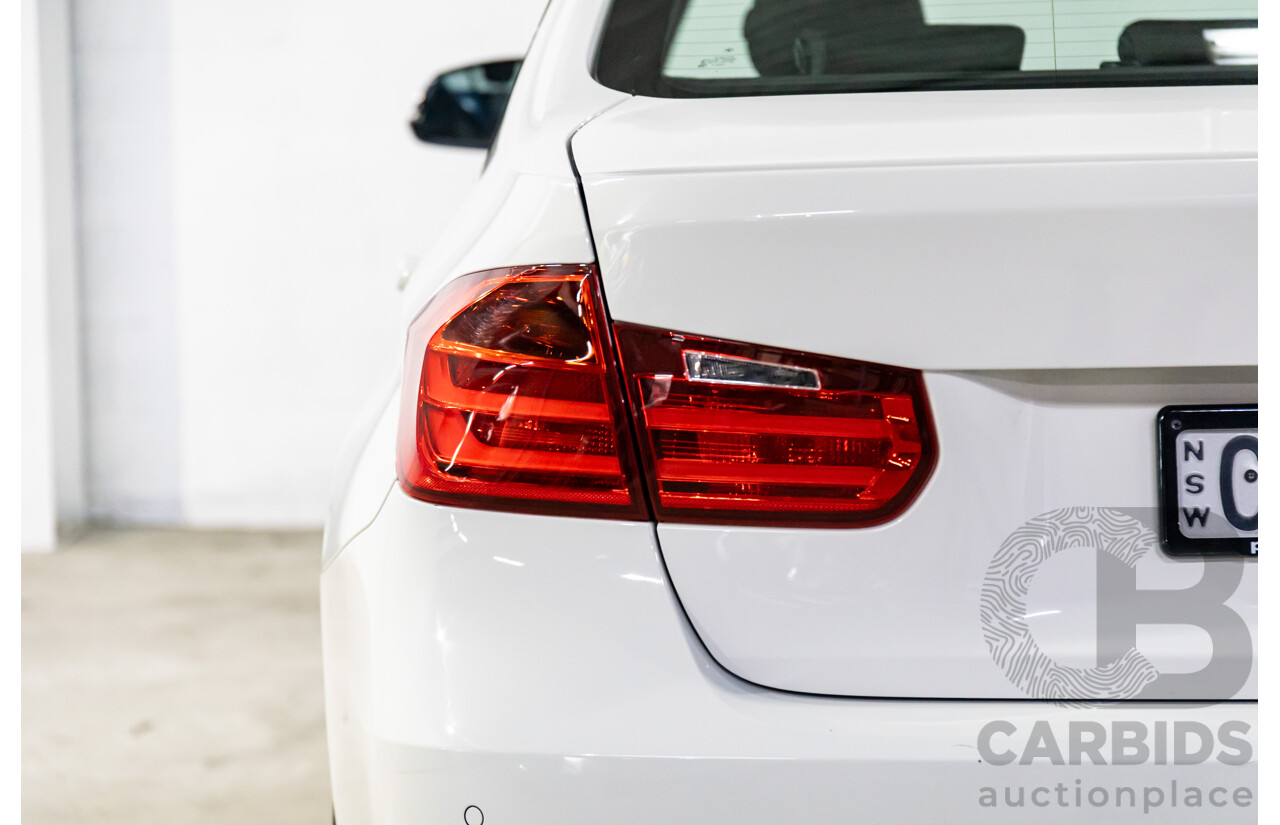 4/2013 BMW 320i M Sport F30 MY13.5 4d Sedan Alpine White Turbo 2.0L