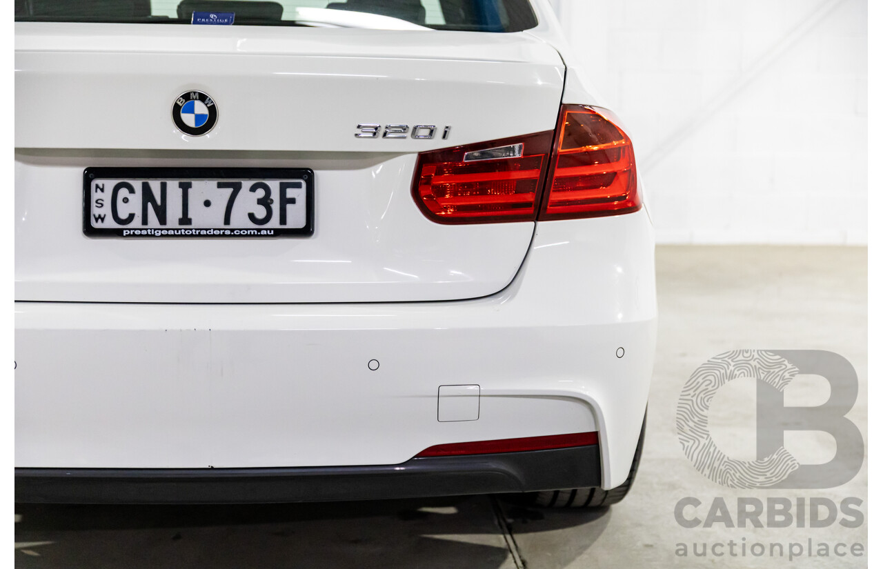 4/2013 BMW 320i M Sport F30 MY13.5 4d Sedan Alpine White Turbo 2.0L