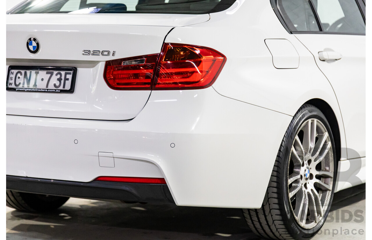 4/2013 BMW 320i M Sport F30 MY13.5 4d Sedan Alpine White Turbo 2.0L