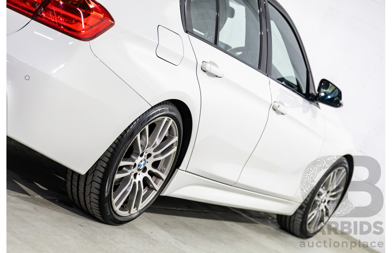 4/2013 BMW 320i M Sport F30 MY13.5 4d Sedan Alpine White Turbo 2.0L