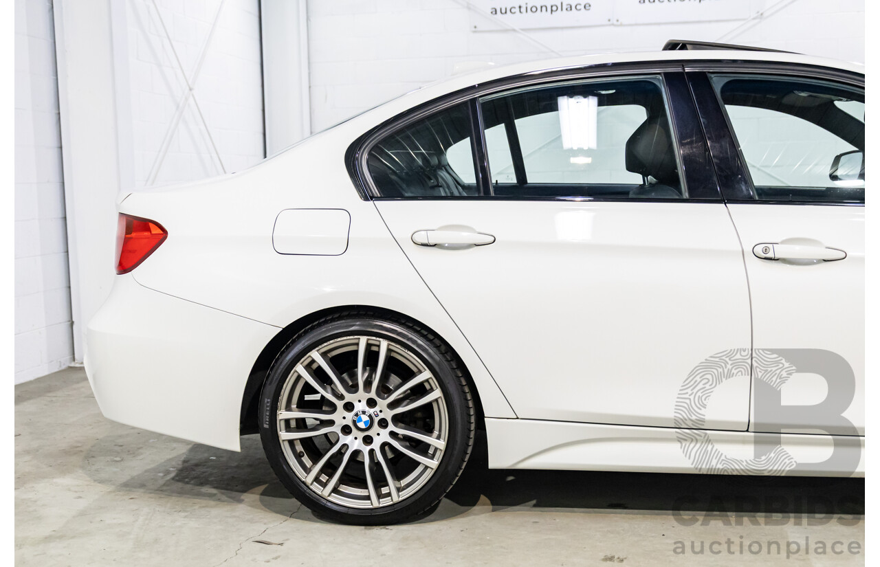 4/2013 BMW 320i M Sport F30 MY13.5 4d Sedan Alpine White Turbo 2.0L
