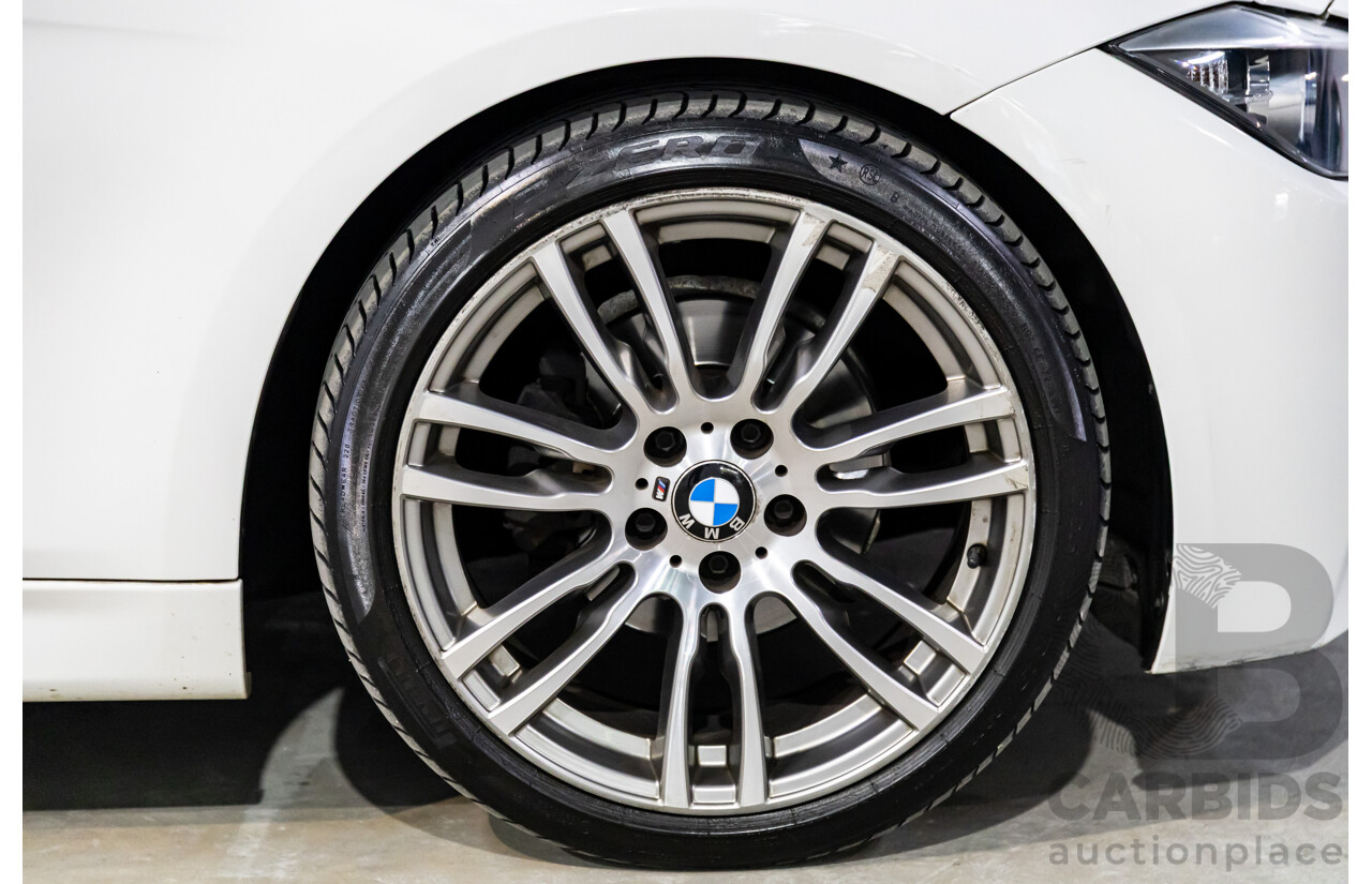 4/2013 BMW 320i M Sport F30 MY13.5 4d Sedan Alpine White Turbo 2.0L