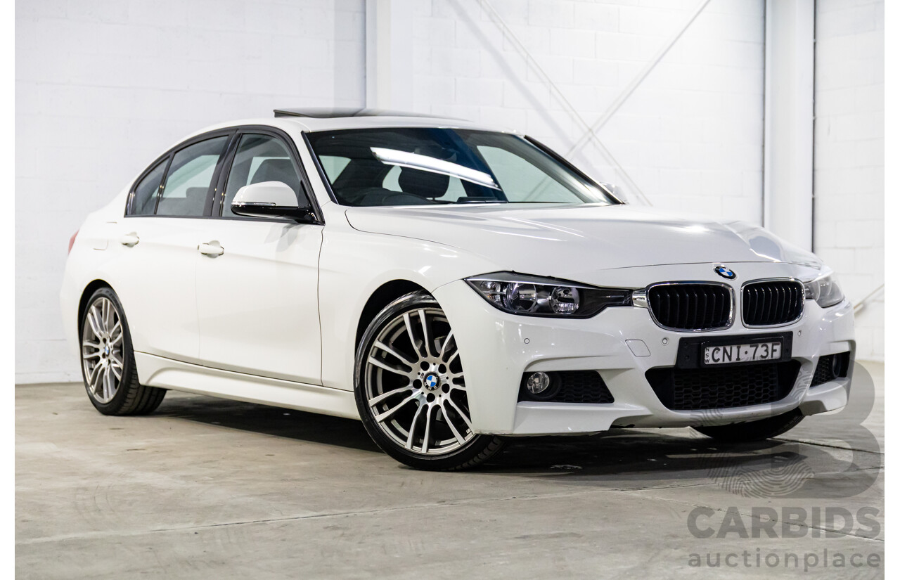 4/2013 BMW 320i M Sport F30 MY13.5 4d Sedan Alpine White Turbo 2.0L