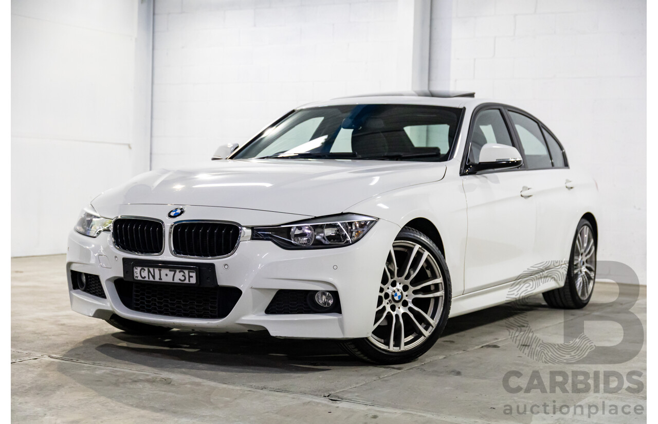 4/2013 BMW 320i M Sport F30 MY13.5 4d Sedan Alpine White Turbo 2.0L