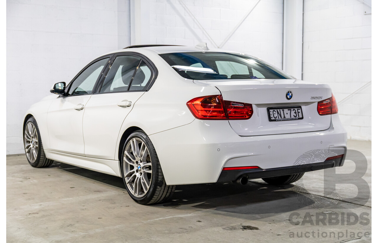 4/2013 BMW 320i M Sport F30 MY13.5 4d Sedan Alpine White Turbo 2.0L