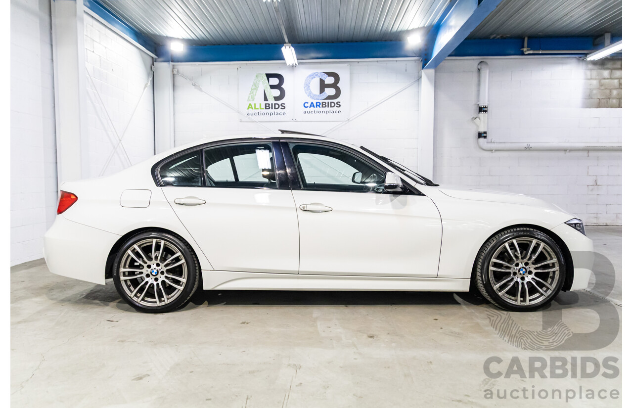 4/2013 BMW 320i M Sport F30 MY13.5 4d Sedan Alpine White Turbo 2.0L