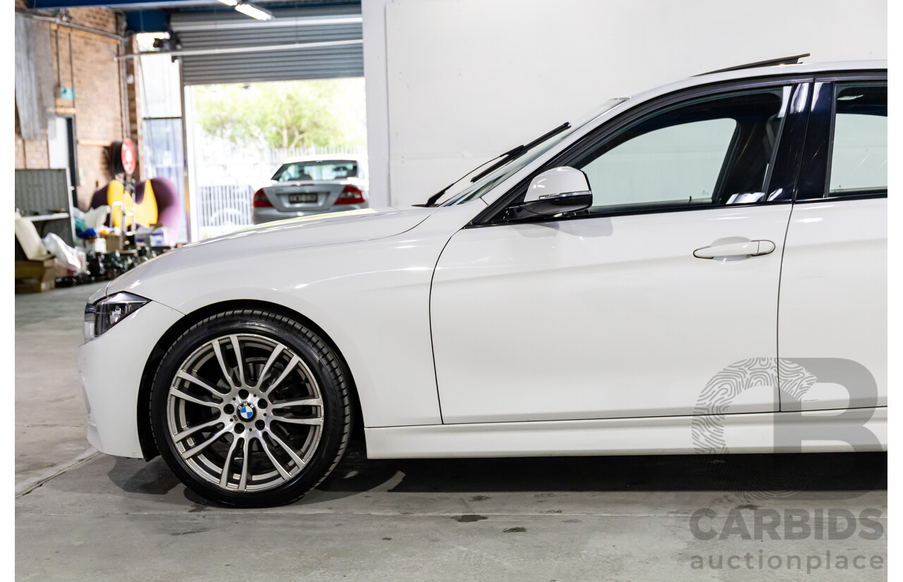 4/2013 BMW 320i M Sport F30 MY13.5 4d Sedan Alpine White Turbo 2.0L