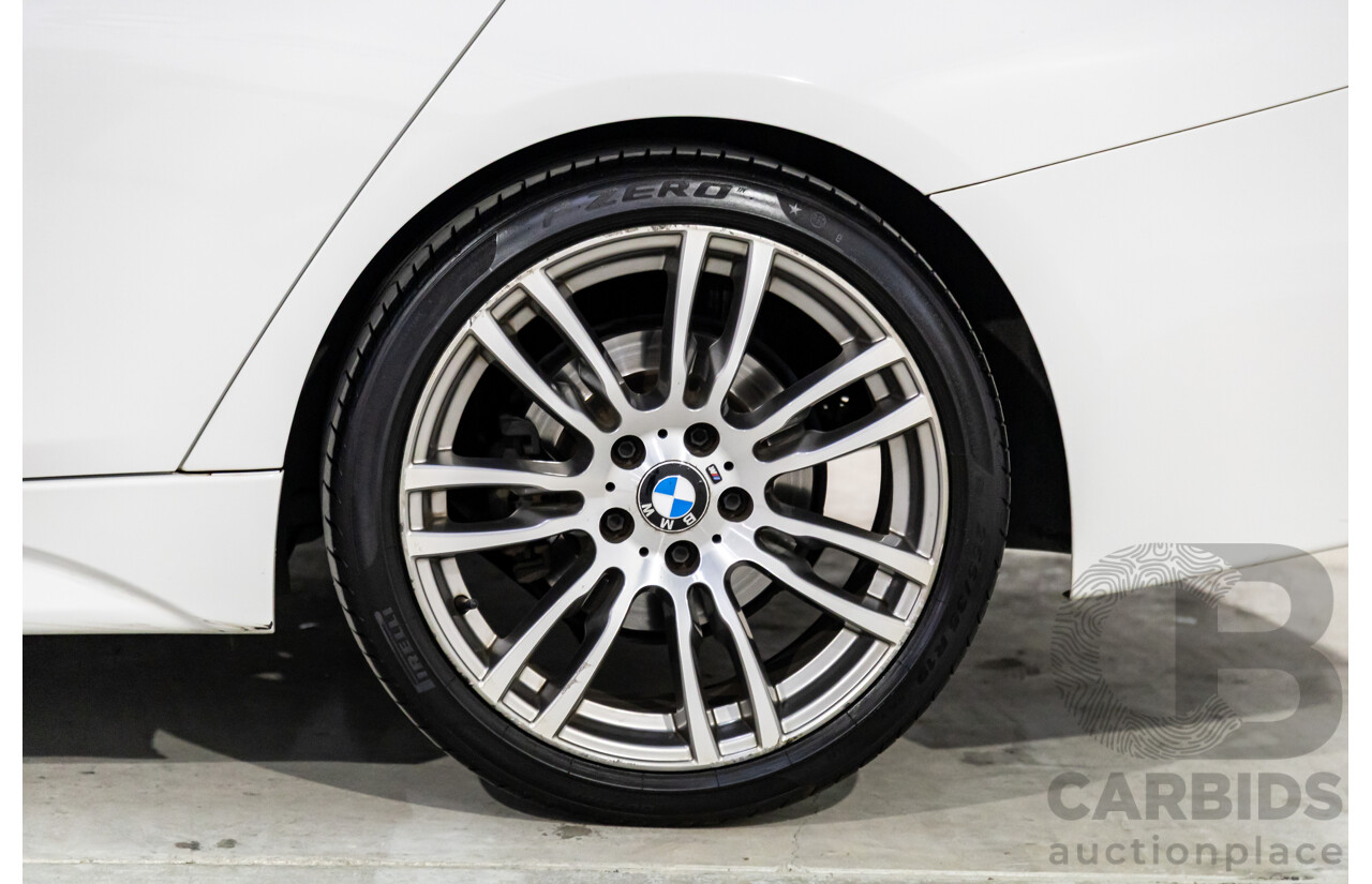 4/2013 BMW 320i M Sport F30 MY13.5 4d Sedan Alpine White Turbo 2.0L