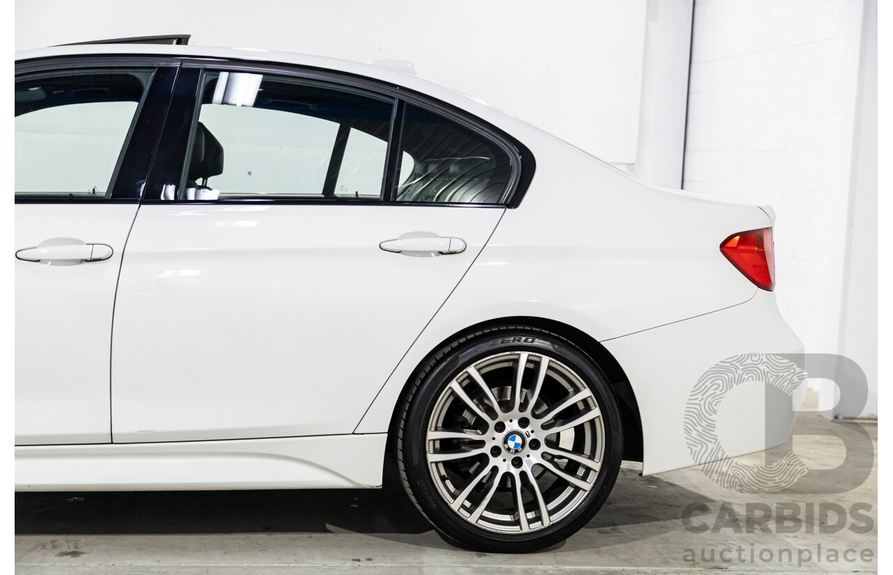 4/2013 BMW 320i M Sport F30 MY13.5 4d Sedan Alpine White Turbo 2.0L