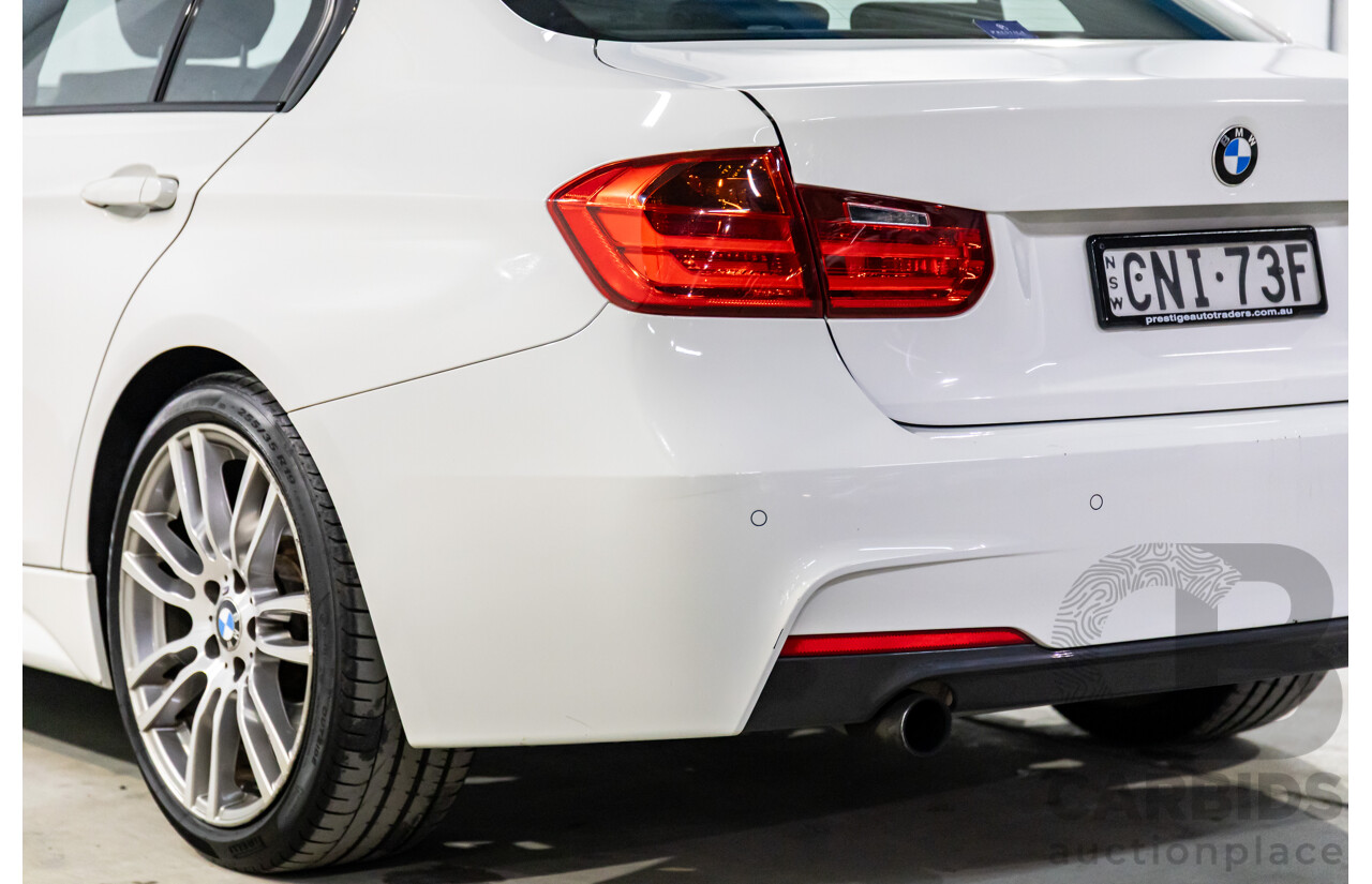 4/2013 BMW 320i M Sport F30 MY13.5 4d Sedan Alpine White Turbo 2.0L